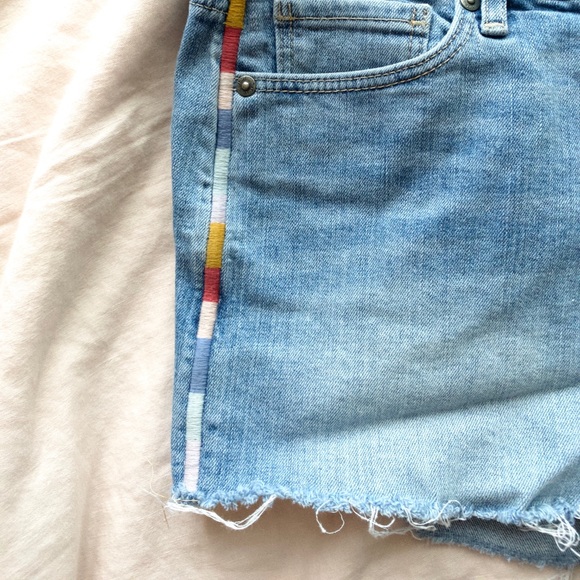 Pants - loft cropped summer denim shorts